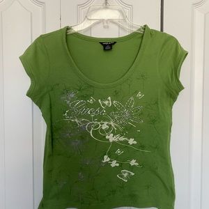 Green Top by Guess